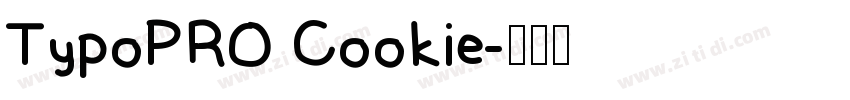 TypoPRO Cookie字体转换